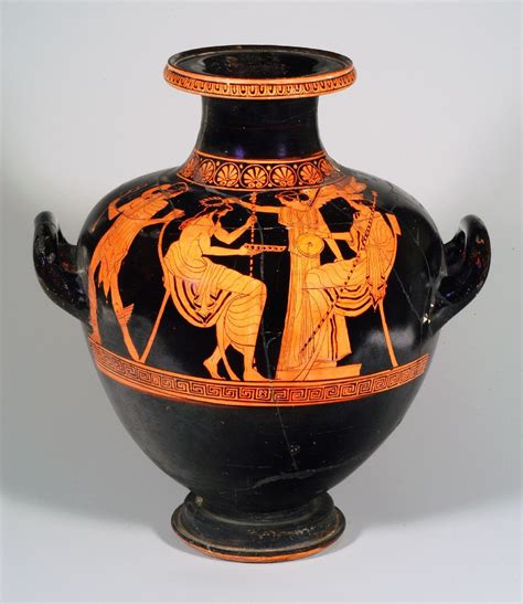 Hydria attica con la morte di Semele