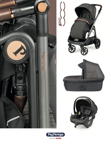 Schema di un sistema modulare Peg Perego Trio