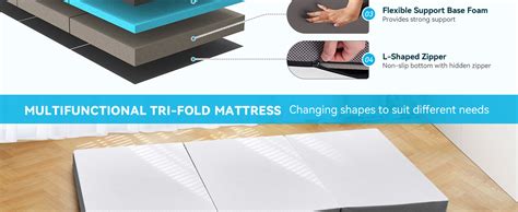 illustrazione schematica di un materasso da pavimento pieghevole