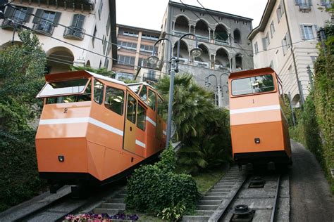 Panorama di Bergamo Alta visto dalla funicolare
