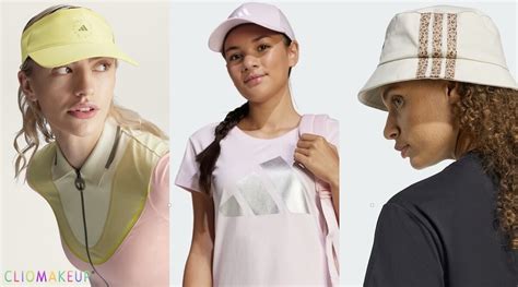 Varietà di cappellini neonato Adidas in diversi colori
