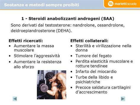 Effetti degli Steroidi Anabolizzanti Androgeni