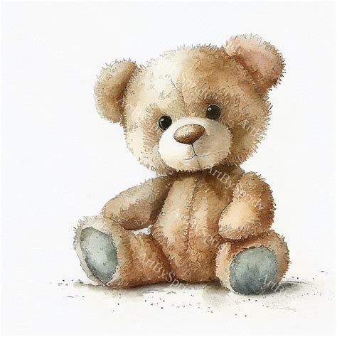 Illustration of playful Moschino-style teddy bear print