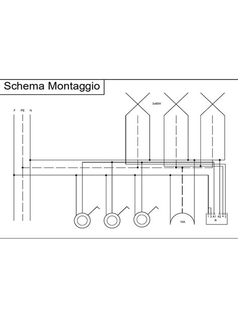schema di montaggio di un exciter su un pannello di materiale composito