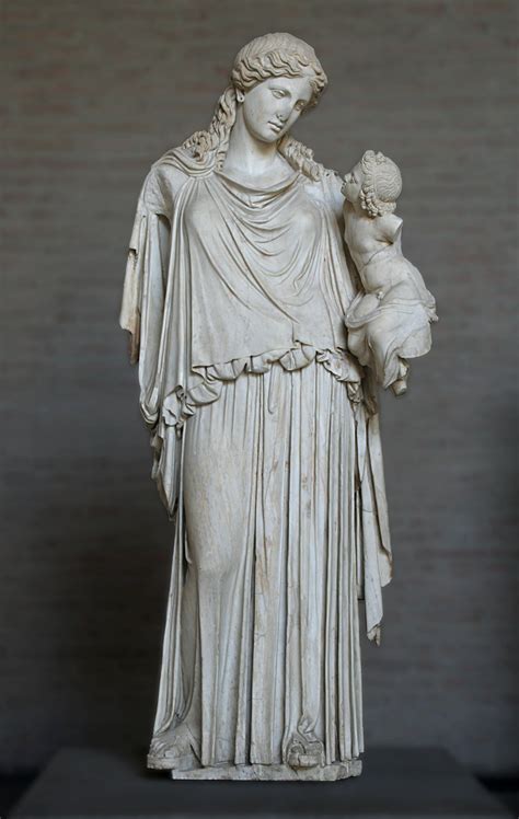 Dea Eirene con Ploutos