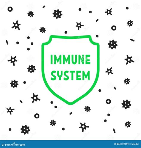 Illustrazione schematica del sistema immunitario con focus su intestino e vitamine