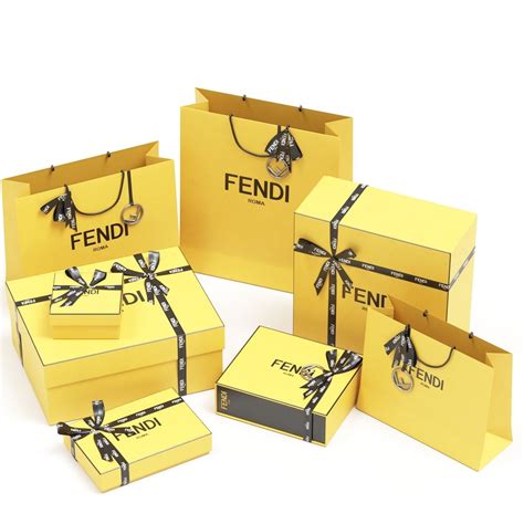 Fendi luxury packaging