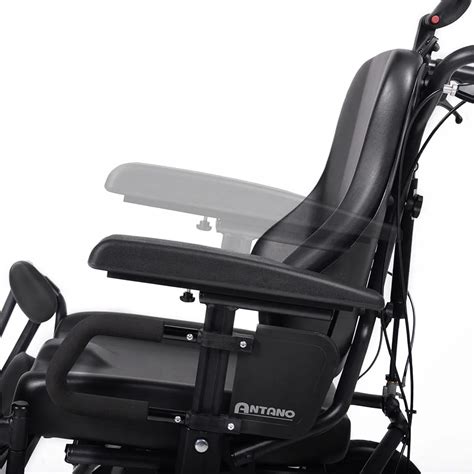 Componenti regolabili di un seggiolone terapeutico