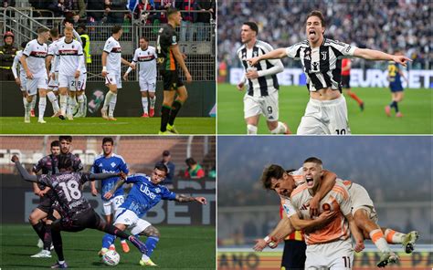 Un calciatore festeggia un gol decisivo in una partita di Serie B