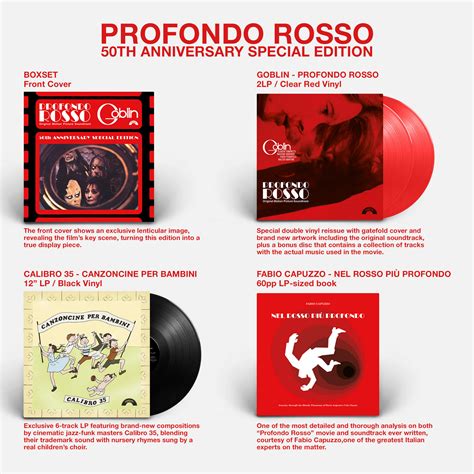 Cofanetto Celebrativo Profondo Rosso