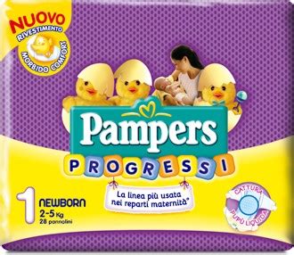 Pubblicità storica dei pannolini Pampers
