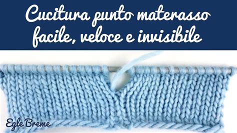 Punto materasso spiegato