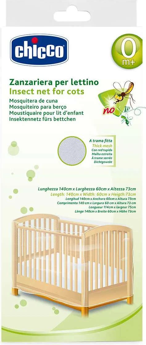 Tessuto a trama fitta della zanzariera Chicco