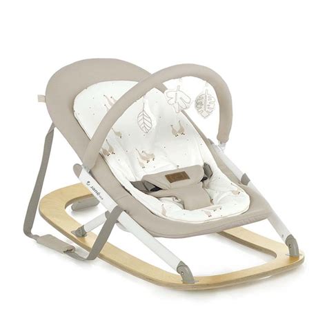 Dettaglio maniglie e base in legno della sdraietta Jane Koala