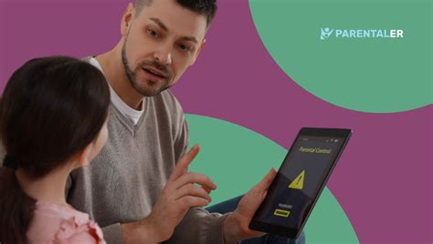 Interfaccia di un'app di controllo parentale