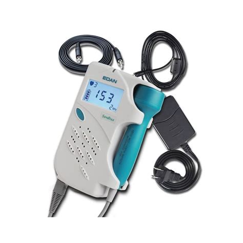 Dispositivo Doppler fetale per uso domestico: Un esempio di dispositivo portatile con schermo e cuffie