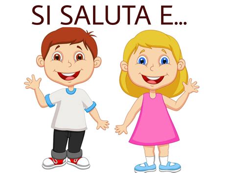 bambini che si salutano con rispetto alla fine di un allenamento