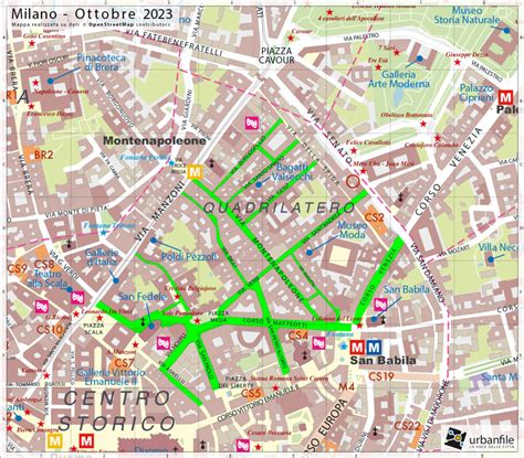 Mappa della zona di Tivoli con indicazione di Via Calabria 4