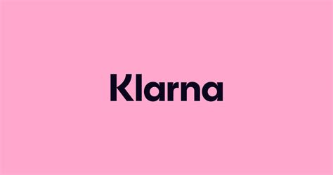 Klarna logo e opzioni di pagamento