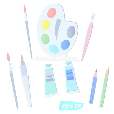 Tavolozza di strumenti per disegnare