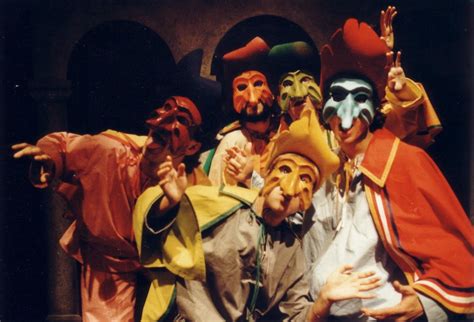 Scena di commedia teatrale italiana