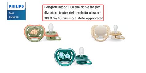 Diversi tipi di succhietti Philips Avent per età e necessità differenti