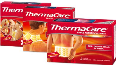 Cerotti riscaldanti ThermaCare per diverse aree del corpo