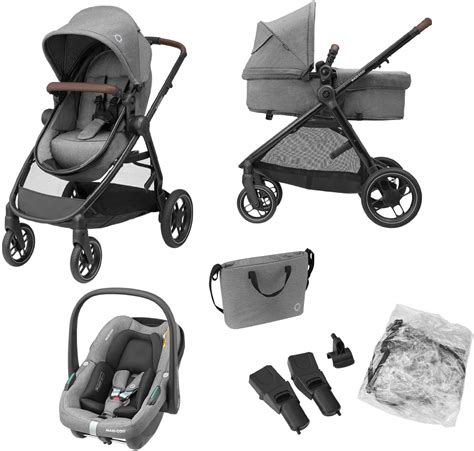 Maxi-Cosi Zelia 3 con seggiolino auto montato