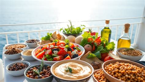rappresentazione grafica dei benefici della dieta mediterranea e dell'olio extravergine di oliva per il corpo umano