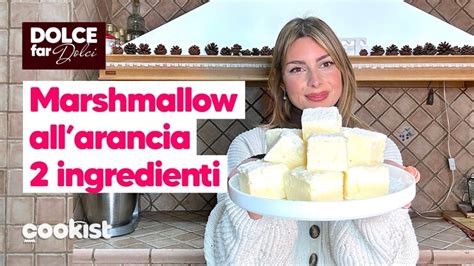 Infografica con i principali ingredienti per fare i marshmallow