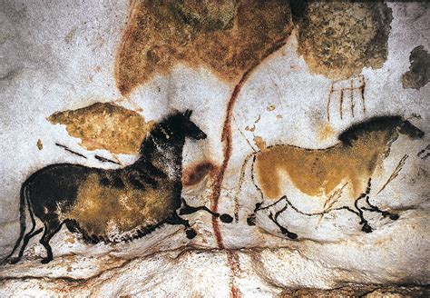 Pittura rupestre con scene di fertilità animale