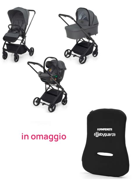 Diverse tipologie di passeggini Prénatal in esposizione