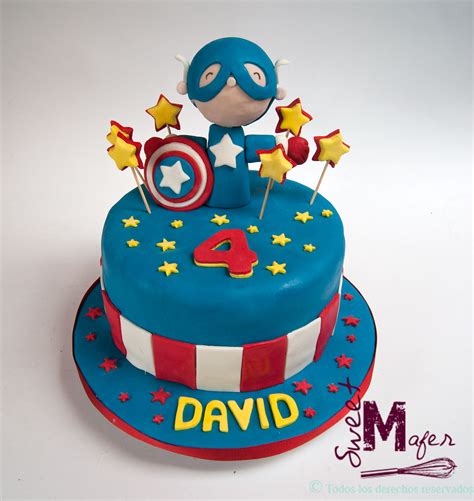 Torta Capitan America