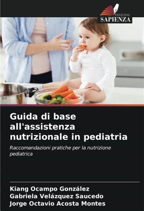 illustrazione scientifica di ricerca nutrizionale pediatrica