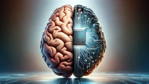 Illustrazione di un'interfaccia cervello-computer (BCI) che collega il cervello umano a un dispositivo esterno