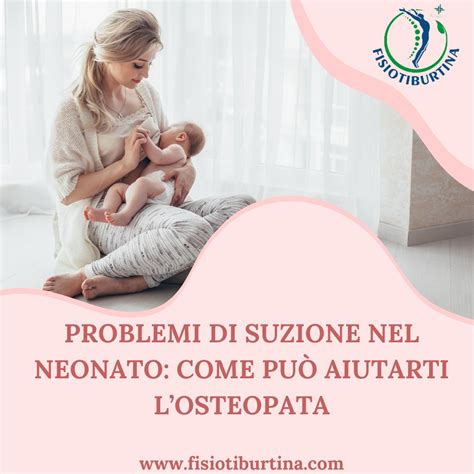 infografica suzione neonatale