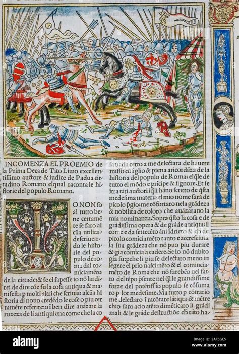 Manoscritto medievale illustrato con scene di invettive