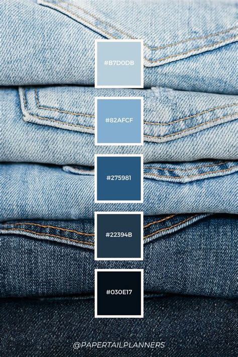 Varietà di Colori e Finiture del Denim Jumpsuit