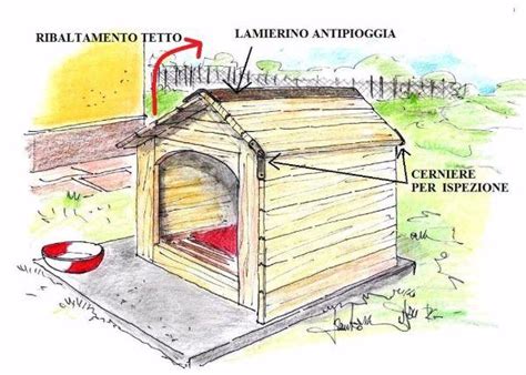 Cane che dorme pacificamente in una cuccia fai da te