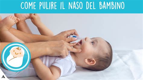 Schema pulizia nasino neonato