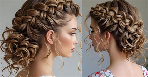 Pettinatura con treccia a cuore per pixie cut