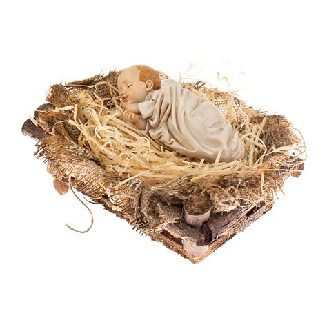 Culla artigianale napoletana per il Bambino Gesù