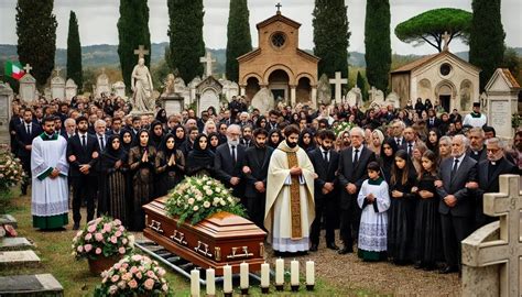 Bambini iraniani durante un funerale