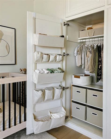 Storage solutions for baby clothes