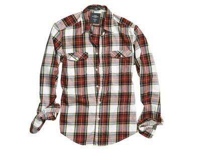 Tessuto a quadri per camicia da contadino