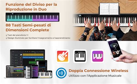 Interfaccia semplificata tastiera digitale