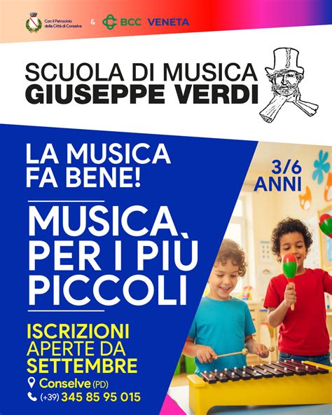 Diagramma benefici musica bambini