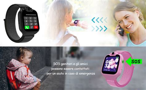 Smartwatch per bambini e pulsante SOS