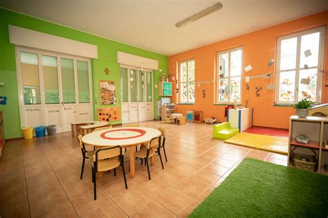 Spazi interni di un Nido d'Infanzia