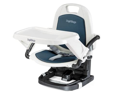 Peg Perego Rialto alzasedia colore petrolio in contesto familiare